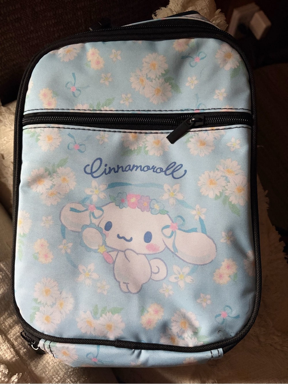 Cinnamon roll lunchbox- Light Blue